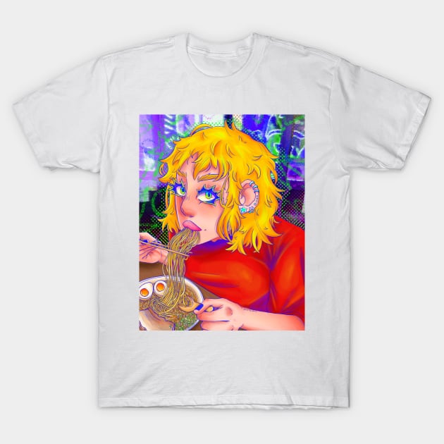 Miso Ramen T-Shirt by juulsart